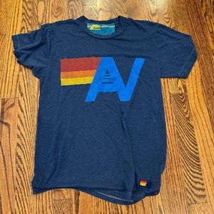 Aviator Nation navy blue t shirt. Size small